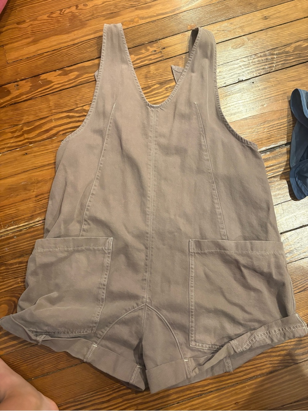 Free People Brown High Roller Overalls (worn once) - Picture 3 of 4